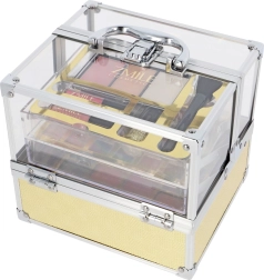 Kosmetisk akrylkuffert Glam – guld