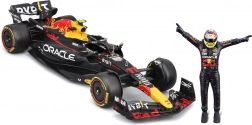 bburago 1:24 formula 1 red bull racing rb19 2023 med førerfigur og gaveæske