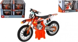 Motorcykelreplika KTM 450 SX-F Factory Edition 2018 fra Bburago