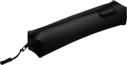 Smal etui PASTELINI sort med elastisk fastgørelse