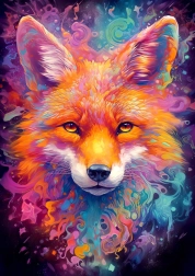 Puslespil Ildræv 1000 brikker