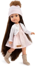 Realistisk dukke Penelope med helkropsvinyl 34 cm