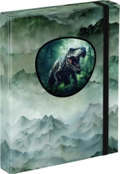 Mapper til A5-skolehæfter med Dino-motiv