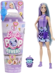 Barbie Pop Reveal Bubble Tea dukke – taro-mælk