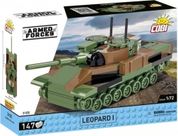 Byggesæt tank LEOPARD I 1:72 – 147 dele