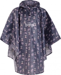 børne regnslag-poncho panda baagl xs (90–110 cm)