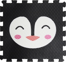 Minideckfloor Pingvin Sort