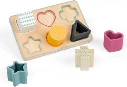 bigjigs toys indsætningspuslespil former af fsc-træ