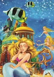 Puslespil Undersøisk palads 150 brikker ART PUZZLE