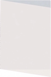 Skriveunderlag A4 med dobbelt film – transparent