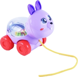 Trækhare med farvede kugler