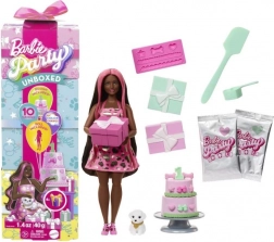 Barbie Party Reveal Dukke - lyserød