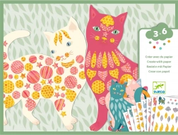 Djeco papirskabelse Katte