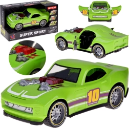 Sports-racerbil med lys og lyde, åbne døre