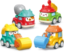 Byggekøretøj med friktionsmotor 8 cm