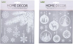 Juledekoration til væg eller vindue