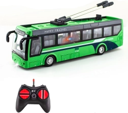 Fjernstyret RC-trolleybus 21 cm