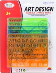 Inspiro farverige skabeloner til børn