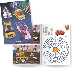 DJECO aktivitetsbog Crazy Motors