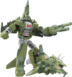 Transformerbar robot og jagerfly