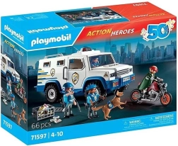 Playmobil Action Heroes pengetransportør – jubilæumsudgave
