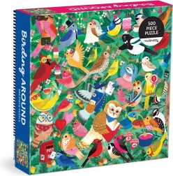 Puzzle Mudpuppy Fugleverden 500 brikker