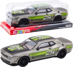 Sportsvogn med baghjulstræk sølvgrøn