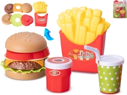 Fastfood-legesæt til børn, 11 dele