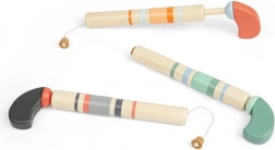 Træpistol med prop til børn