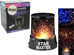 Nattelys Projektor Stjerneplaneter med batterier