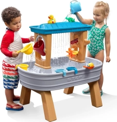 Step2 vandbord med regneffekt, spand og tragt + dyr