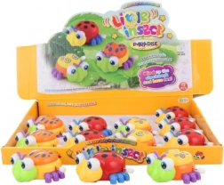 Optrækkelig mariehøne til børn 8 cm