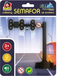 Trafiklys med lys- og lydeffekter