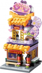 Qman City Corner – butik med vifter byggesæt