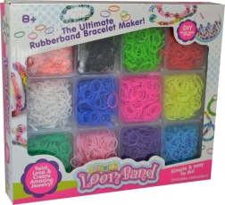 SPARKYS Elastikker Loom Bands 2400 stk