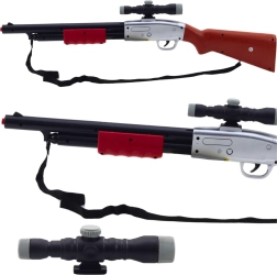 Legetøjsgevær med kikkert og lydeffekter