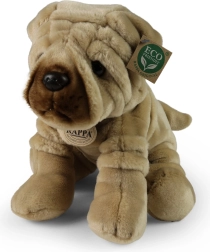 Plysbjørn hund shar pei 30 cm miljøvenlig