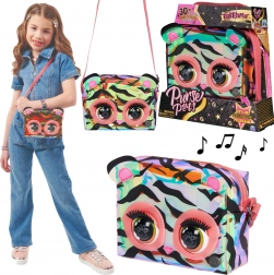 Purse Pets Purrisma tigerhåndtaske med interaktive øjne og lyde