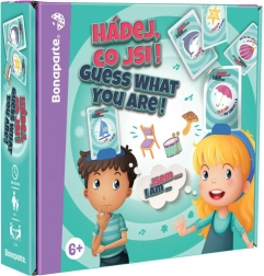 Gæt, hvad du er! – familie-gætteleg med pandebånd