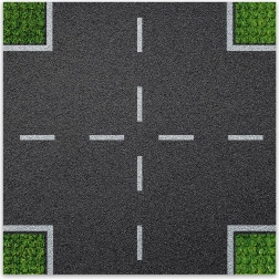 Design-byggeplade Kryds BRIXIES Plus