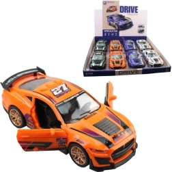 batteridrevet legetøjsbil i displayboks, 8 stk.