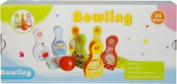 Træ-bowlingsæt til børn