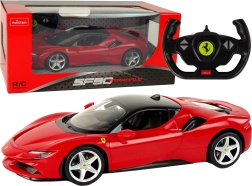 RC bil Ferrari SF90 1:14 RASTAR rød
