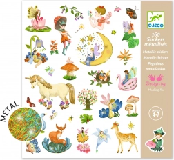 Klistermærker Djeco - Feer og enhjørninger