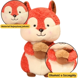 Plys egern med nød 25 cm