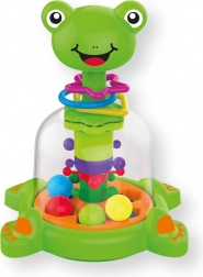Frø mekanisk karrusel med kugler til børn