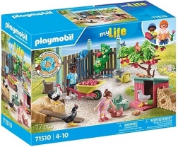 Playmobil Små Kyllinger Gård I Indhegning