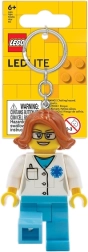 Lego lysende nøglering læge med LED