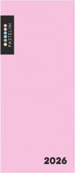 Ugentlig kalender 2026 Pastelini lyserød