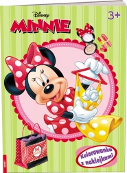 Disney Minnie Mouse malebog med klistermærker